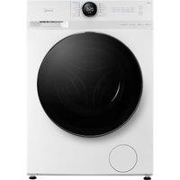 Midea MF20EW100WB 10kg WiFi Connected Washing Machine with 1400 rpm - White - A Rated, White