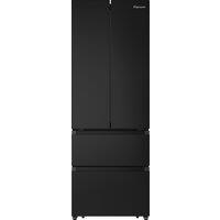 Fridgemaster MF70450EB Total No Frost American Fridge Freezer - Black - E Rated, Black