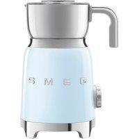 Smeg 50's Style MFF11PBUK Milk Frother - Pastel Blue, Blue