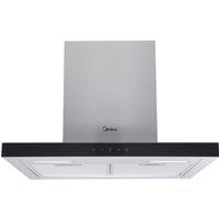Midea MH60M21ET33SG-UK 60cm Chimney Cooker Hood - Stainless Steel, Stainless Steel