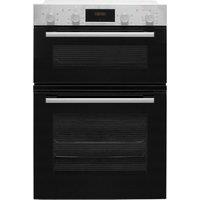 Bosch Series 2 MHA133BR0B Built In Electric Double Oven - Stainless Steel - A/B Rated, Stainless Steel