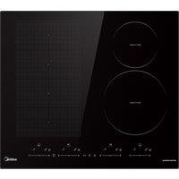 Midea MIH742F558K1 Induction Hob - Black, Black
