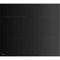 Midea Even Pro MIH744E325GK 59cm Induction Hob - Black, Black