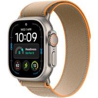 Apple Watch Ultra 4, 49mm, Natural Titanium Case, GPS + Cellular [2026] - Sand Trail Loop - S/M, Gold