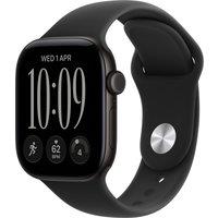 Apple Watch Series 12, 42mm, Black Aluminium Case, GPS [2026] - Black Sport Band - M/L, Black