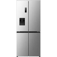 Fridgemaster MQ79460DS Total No Frost American Fridge Freezer - Silver - D Rated, Silver