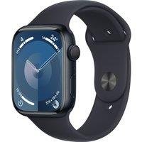 Apple Watch Series 9, 45mm, Midnight Aluminium Case, GPS [2023] - Midnight Sport Band - S/M, Midnigh