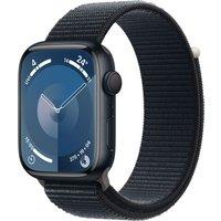 Apple Watch Series 9, 45mm, Midnight Aluminium Case, GPS [2023] - Midnight Sport Loop, Midnight Spor