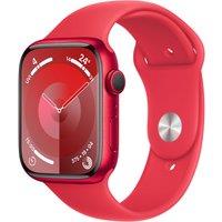 Apple Watch Series 9, 45mm, (PRODUCT) RED Aluminium Case, GPS [2023] - (PRODUCT)RED Sport Band M/L, 