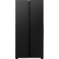 Fridgemaster MS83430EB Total No Frost American Fridge Freezer - Black - E Rated, Black