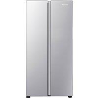 Fridgemaster MS83430ES Total No Frost American Fridge Freezer - Silver - E Rated, Silver