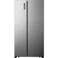 Fridgemaster MS91520ES Total No Frost American Fridge Freezer - Silver - E Rated, Silver