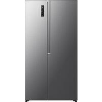 Fridgemaster MS91558ES Total No Frost American Fridge Freezer - Silver - E Rated, Silver