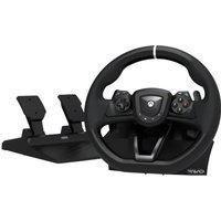 Hori Steering Wheel and Pedals For Xbox One X,Xbox Series S - Black, Black