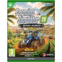Farming Simulator 25: Beans & Alpacas Edition for Xbox Series X - Physical Media, White