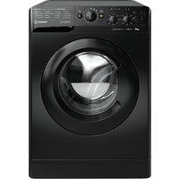 Indesit MTWC 81495 BK UK 8kg Washing Machine with 1400 rpm - Black - B Rated, Black