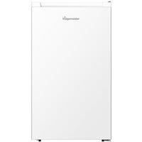Fridgemaster MUR4894E Compact 84cm High Fridge with Ice Box - White - E Rated, White