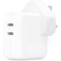 Apple 35W Dual USB-C Power Adapter 35 Watt - White, White