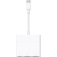 Apple USB-C Digital AV Multiport Adapter - White, White
