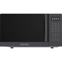Electra MWST20LB 20 Litre 26cm High, Freestanding Small Standard Microwave Oven - Black, Black