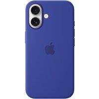 Apple iPhone 16 Silicone Case with MagSafe for iPhone 16 - Ultramarine, Blue