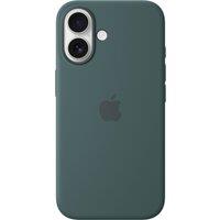 Apple iPhone 16 Silicone Case with MagSafe for iPhone 16 - Lake Green, Green