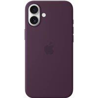 Apple iPhone 16 Plus Silicone Case with MagSafe for iPhone 16 Plus - Plum, Purple
