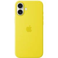 Apple iPhone 16 Plus Silicone Case with MagSafe for iPhone 16 Plus - Star Fruit, Yellow