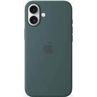 Apple iPhone 16 Plus Silicone Case with MagSafe for iPhone 16 Plus - Lake Green, Green