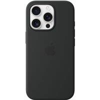 Apple iPhone 16 Pro Silicone Case with MagSafe for iPhone 16 Pro - Black, Black