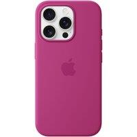 Apple iPhone 16 Pro Silicone Case with MagSafe for iPhone 16 Pro - Fuchsia, Pink