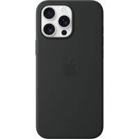 Apple iPhone 16 Pro Max Silicone Case with MagSafe' for iPhone 16 Pro Max - Black, Black