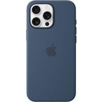 Apple iPhone 16 Pro Max Silicone Case with MagSafe for iPhone 16 Pro Max - Denim, Blue