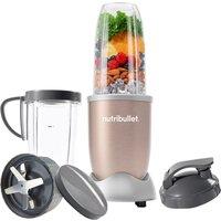 NutriBullet 900 Series Deluxe NBLP9 Smoothie Maker with 2 Drink Containers - Champagne, Cream