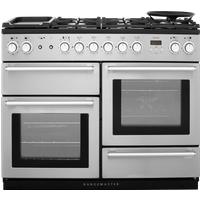 Rangemaster Nexus NEX110DFFSS/C 110cm Dual Fuel Range Cooker - Stainless Steel - A/A Rated, Stainless Steel