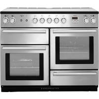 Rangemaster Nexus NEX110EISS/C 110cm Electric Range Cooker with Induction Hob - Stainless Steel / Chrome - A/A Rated, Stainless Steel