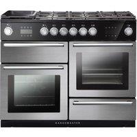 Rangemaster Nexus Steam NEX110SODFFSS/C 110cm Dual Fuel Range Cooker - Stainless Steel - A Rated, St