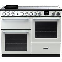 Rangemaster Nexus NEXO110EIPWHT/CM1 110cm wide Electric Range Cooker with Induction Hob - White - A Rated, White