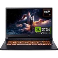 Acer Nitro V 17 AI ANV17-41 17.3" Gaming Laptop - NVIDIA GeForce RTX 5070, AMD Ryzen 7, 1TB SSD - Black, Black