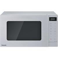 Panasonic GT NN-GT23QMBPQ 20 Litre 26cm High, Freestanding Small Microwave With Grill - Silver, Silver