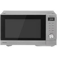 Panasonic NN-SD37QSBPQ 29 Litre 25cm High, Freestanding Small Standard Microwave Oven - Stainless Steel, Stainless Steel