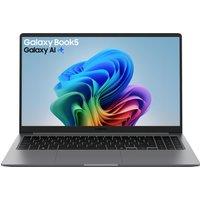 Samsung Galaxy Book5 Copilot+ 15.6" Laptop - Arrow Lake U Intel Core Ultra 5 225U, 1TB SSD, 16 GB RAM - Moonstone Grey - [2025], Grey