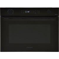 Samsung Bespoke Series 4 NQ5B4553FBK Built In Compact Electric Single Oven with Microwave Function - Black, Black