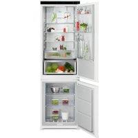 AEG NSC7C181DS 177cm 70/30 Integrated Frost Free Fridge Freezer - White - D Rated, White