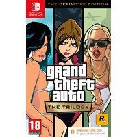 Grand Theft Auto: The Trilogy - The Definitive Edition (Code in Box) for Nintendo Switch - Digital Download, White