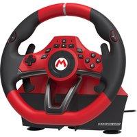 Hori Mario Kart Racing Wheel Pro Deluxe Steering Wheel For Nintendo Switch - Black / Red, Black