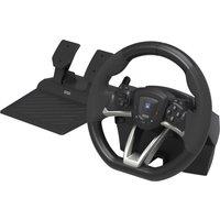 Hori Racing Wheel Pro Deluxe Wireless Steering Wheel and Pedals For Nintendo Switch,PC - Black, Black