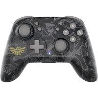 Hori HORIPAD Full (Zelda Black) For Nintendo Switch - White / Red, White