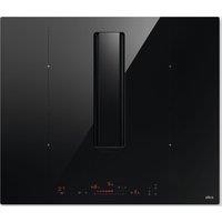 Elica NT-ALPHA-B-60BA Venting Induction Hob - Black - For Ducted/Recirculating Ventilation, Black