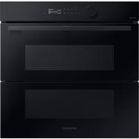 Samsung Series 5 Dual Cook Flex NV7B5750TAK Wifi Connected Built In Electric Single Oven with Pyrolytic Cleaning - Black Glass - A+ Rated, Black